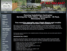 Tablet Screenshot of fenc-co.com